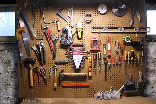 The Basement: Organized and Ready - Blake Hill House