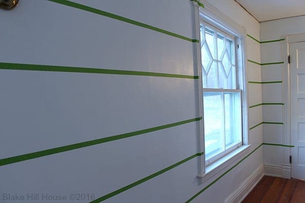 frog tape stripe wall