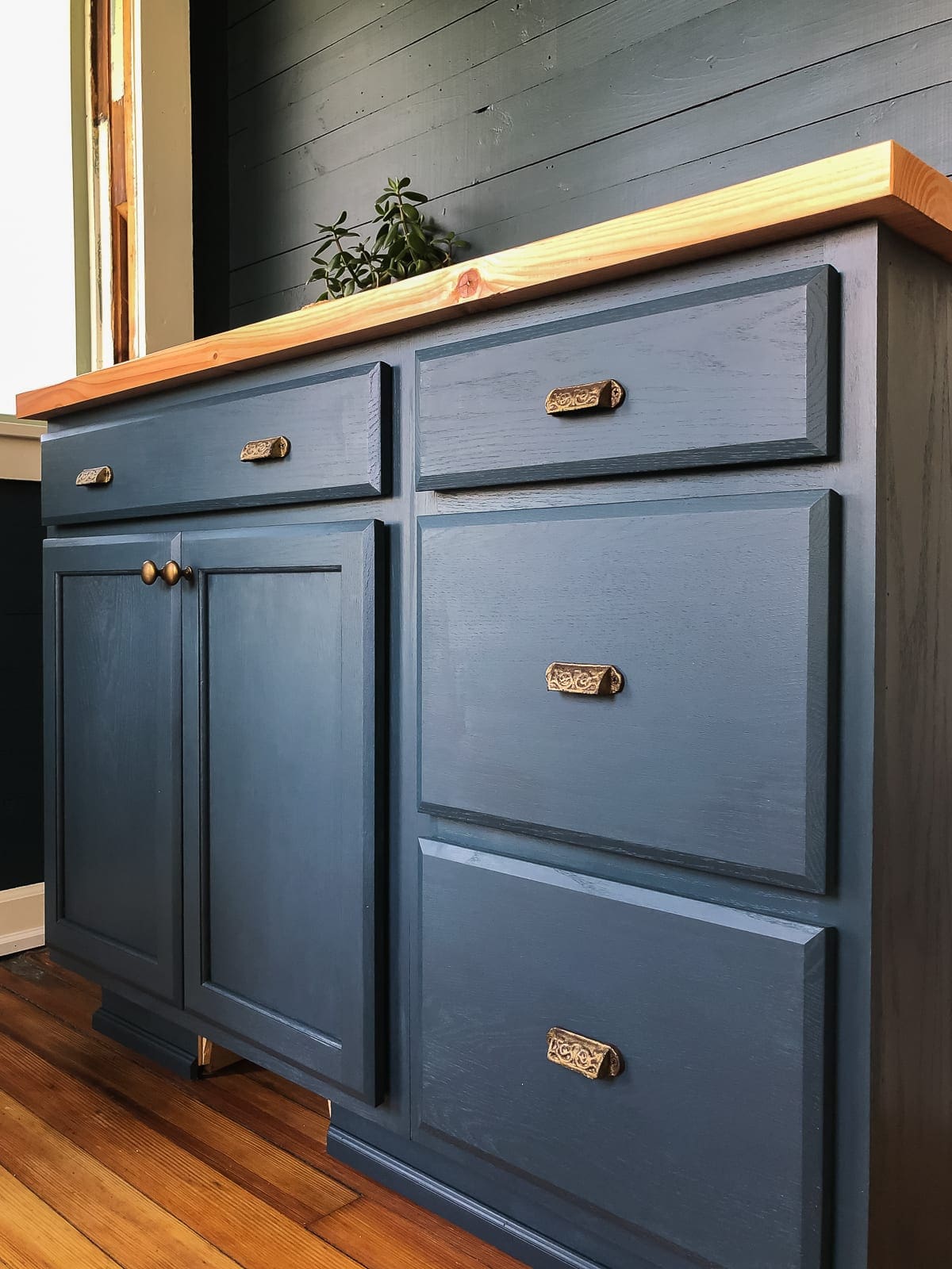 Painting Unfinished Cabinets – Blake Hill House